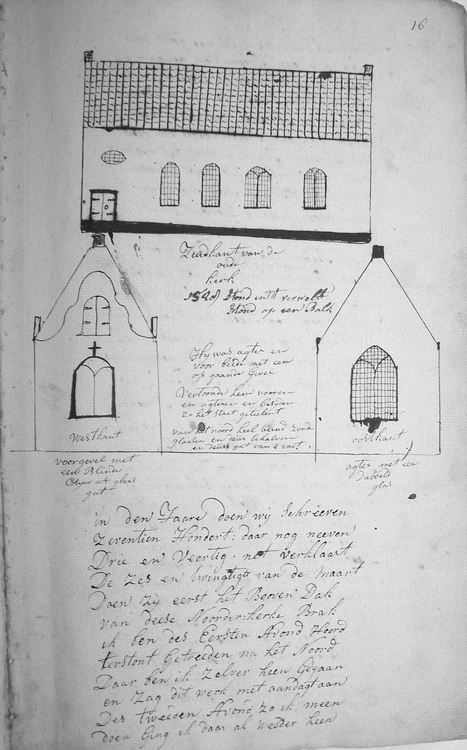 Noorder Drachten getekend door Bearn Lap
