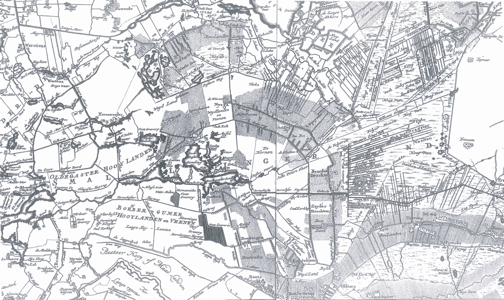 Vegelin kaart 1739