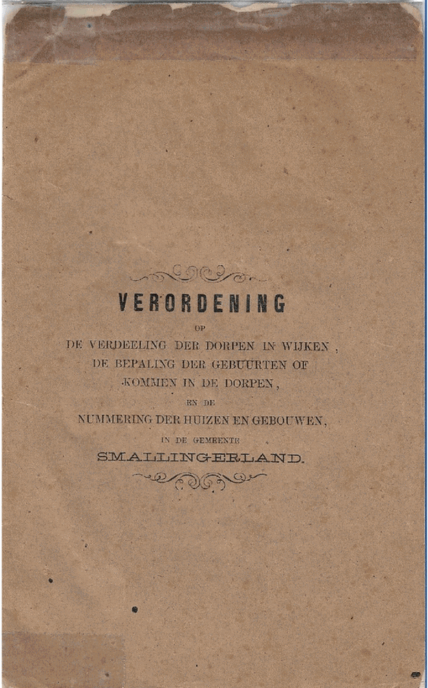 Wijindeling Smallingerland 01